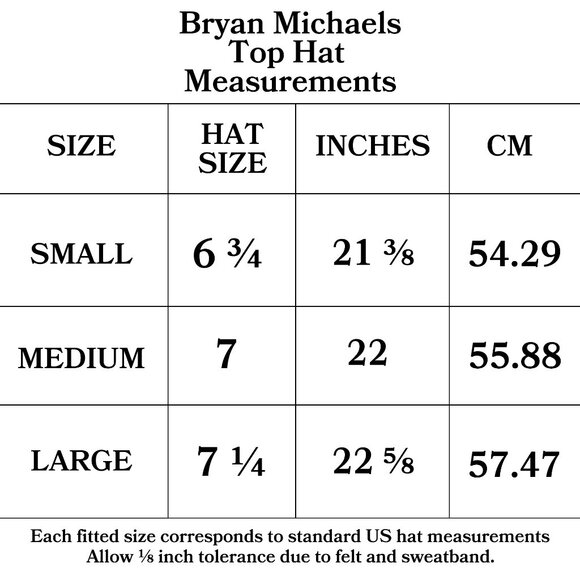 100% Wool Authentic Tuxedo Top Hat Men's , Black, Victorian Halloween Hat - Picture 2 of 8